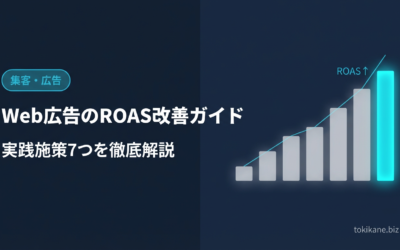 Web広告のROAS改善ガイド｜計算方法から実践施策7つまで徹底解説
